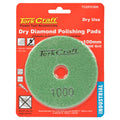 Tork Craft - 100mm Diamond Polishing Pad 1000 Grit Dry Use