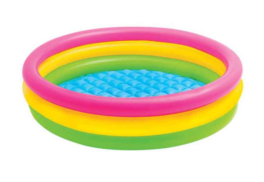 Kiddie Pool - Kid's Summer Sunset Glow Design (45'' x 10'' / 86cm x 25cm)