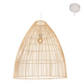 Lup 800 - Pendant - E27 1x60w - Nature Woven Rattan