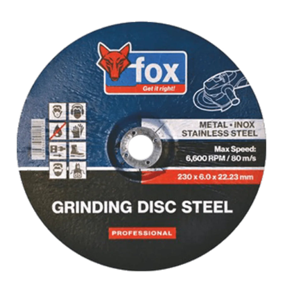 Disc Fox Grind Steel 230X6.0Mm Pro
