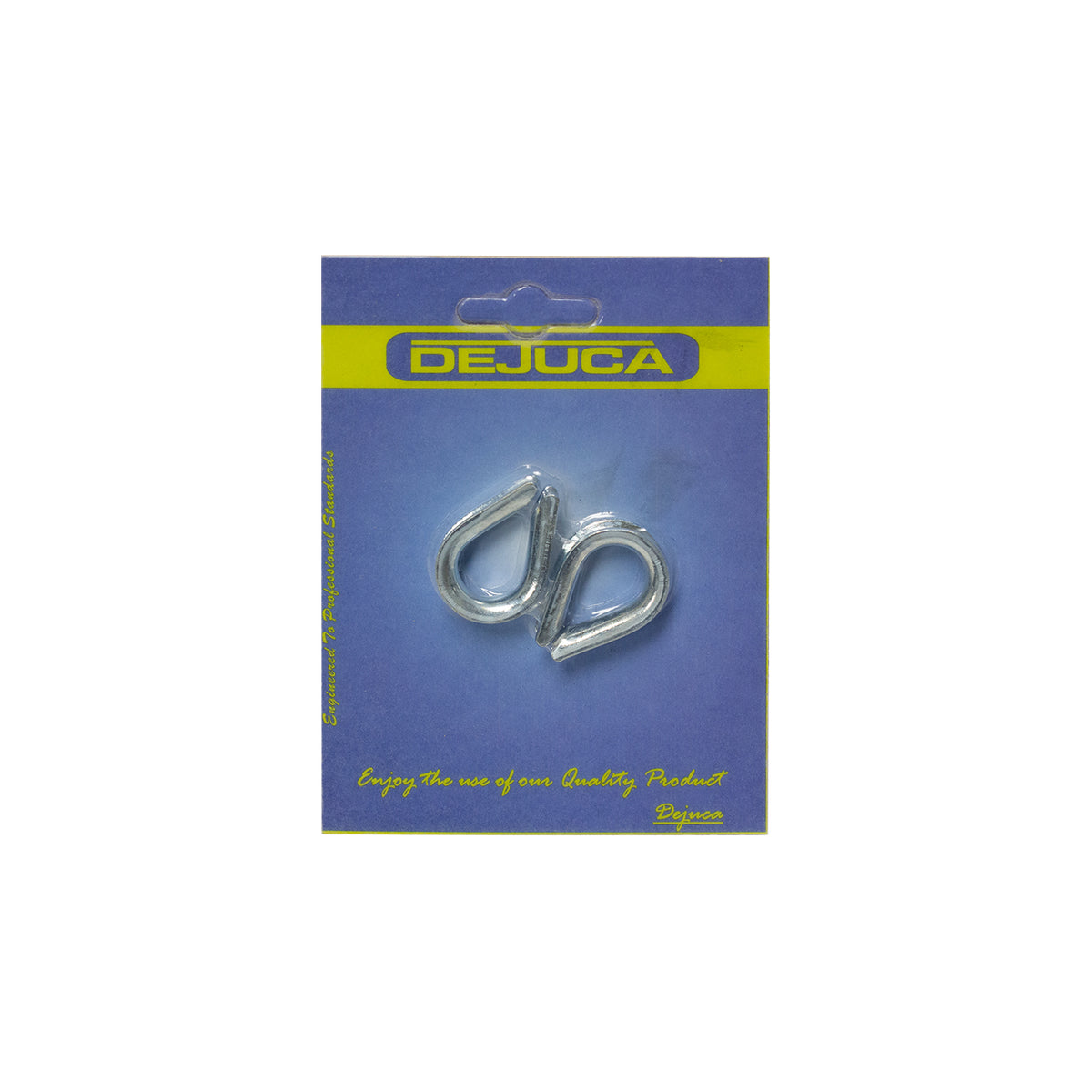 Dejuca - Thimble - Zink Plated - 5mm - 2/pkt