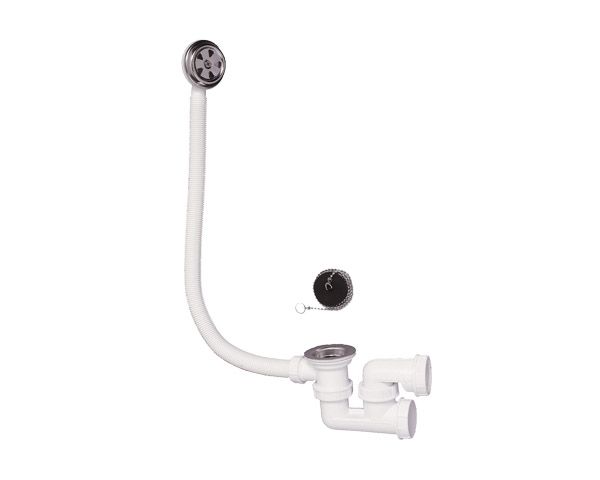 Wirquin Bath Trap with Waste Plug & Chain - SP602