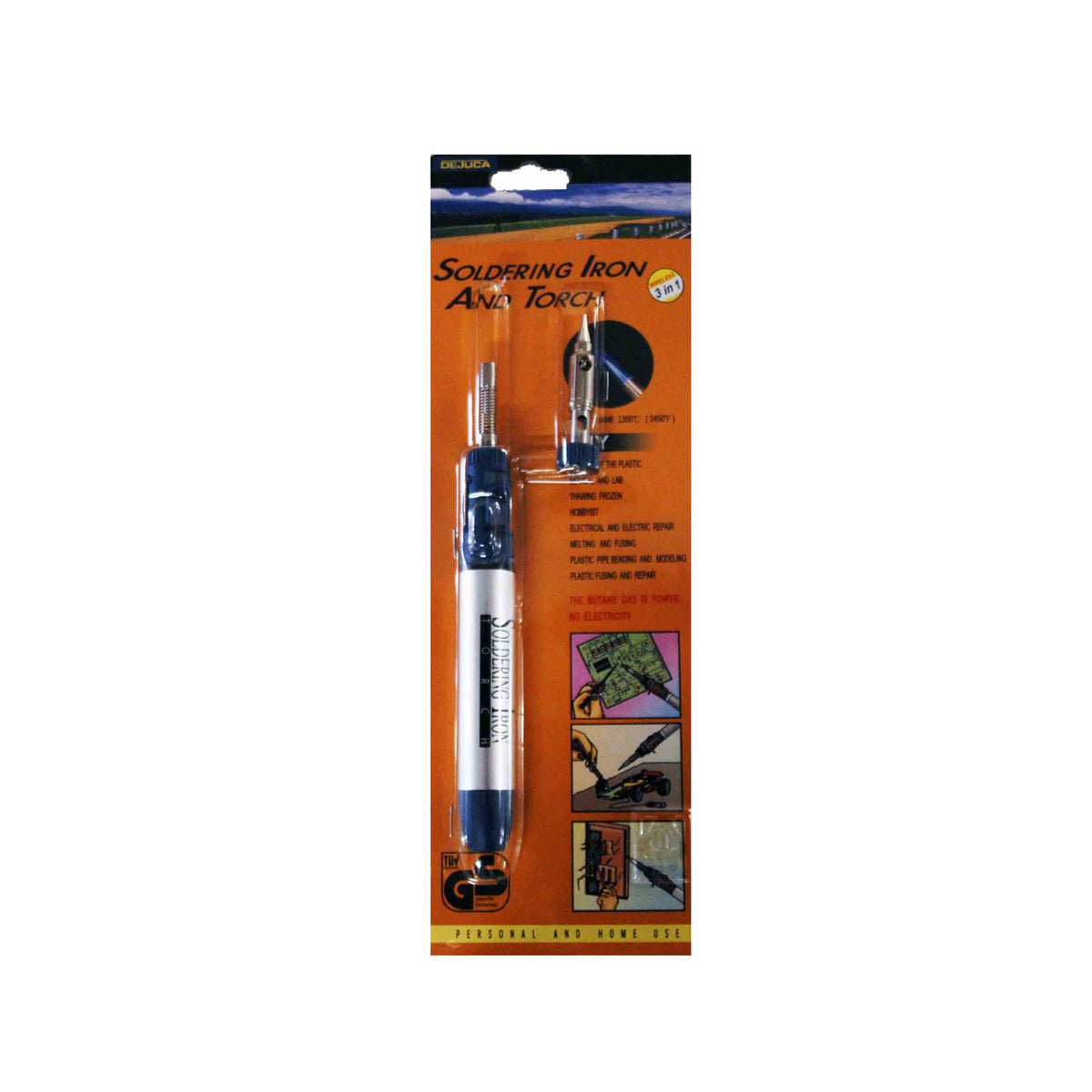 Soldering Iron and Torch - 3 in 1 - Butane