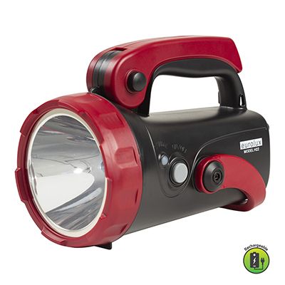 Rechargeable Torch LED 5w Black/Red