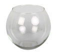 Vase - Glass - Home Decor - Florist Ball - Clear - 14.5cm x 17.5cm