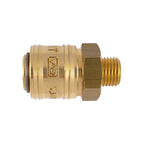Gav Brass Male Quick Coupler 1/4'M