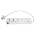 10 Way Multi Plug 5x16A 3Pin Plug 4x16A ZA Plug 1xSch 2xUSB Ports