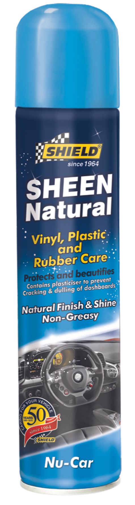 Shield - Sheen Natural - Nu Car - 200ml - 4 Pack