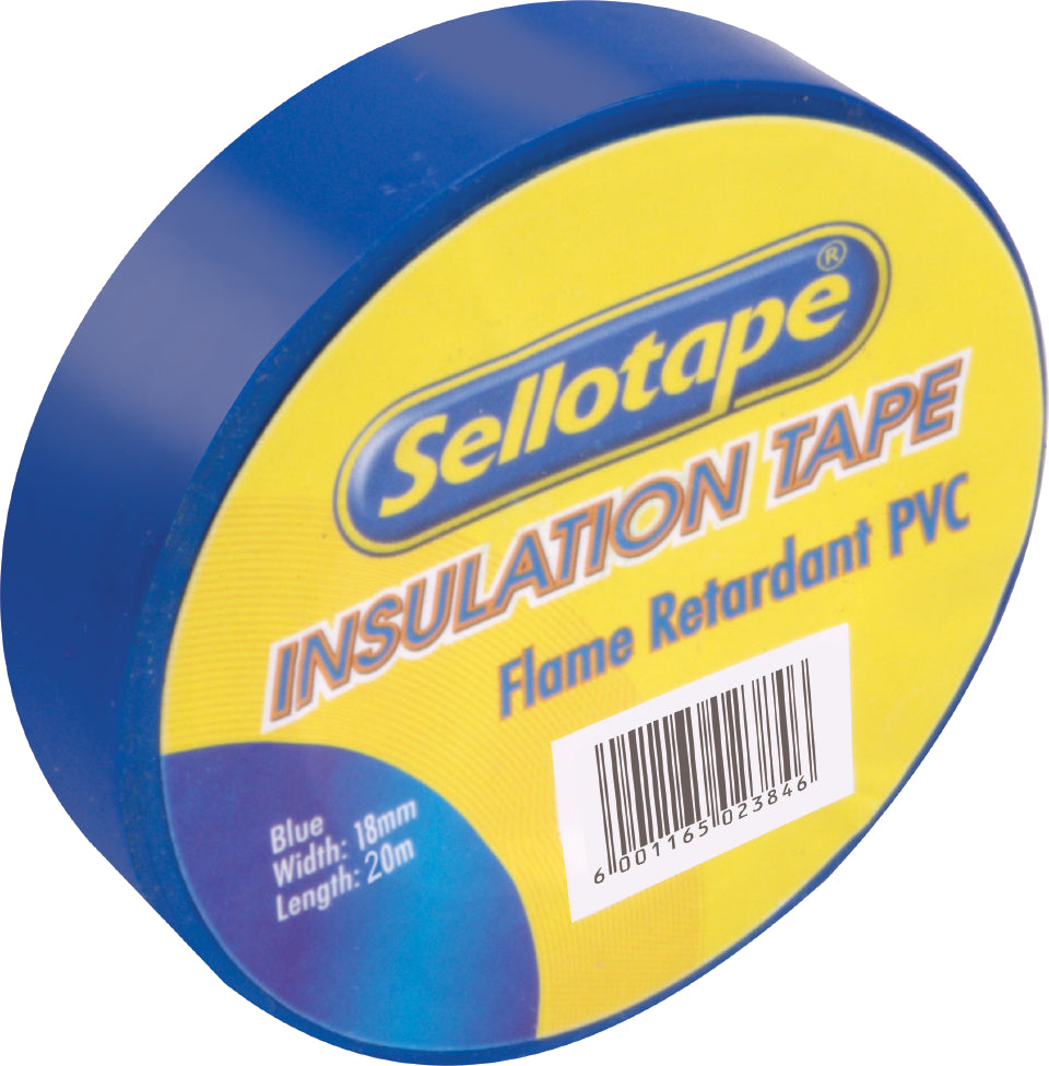 Sellotape Insulation Tape Blue 18mm x 20m
