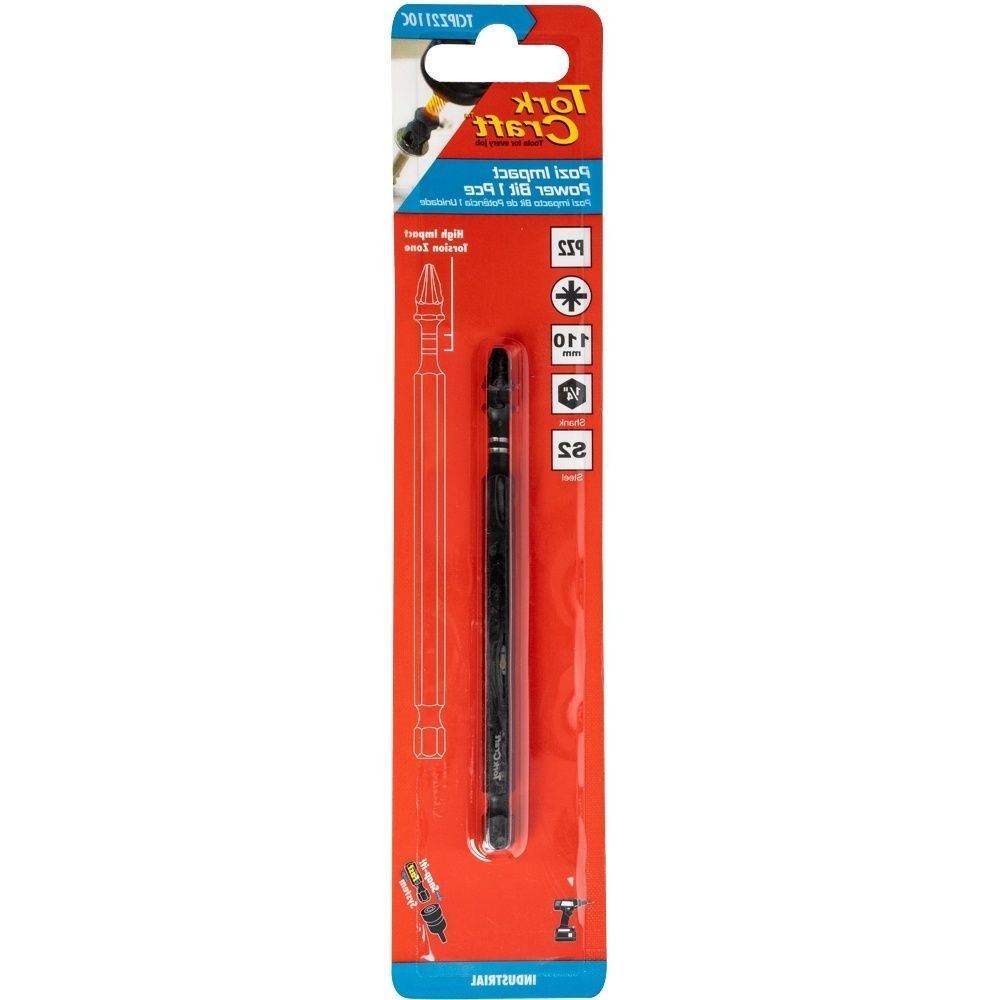 Tork Craft Impact Pz2 X 110Mm Power Bit 1Pc Carded