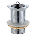 Pulse - Waste Basin Brass Unslotted Cp 32mm