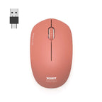 Port Connect 2.4GHz Collection II Wireless Mouse - Azur