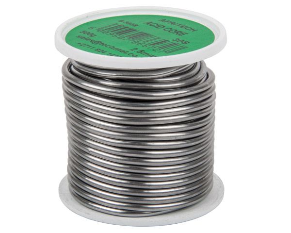 Acid Core 30% Tin Solder Wire - 500g, 2.5m