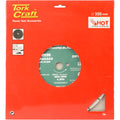 Tork Craft Diamond Blade 350X25.4mm Asphalt Hot Pressed Segmented Tar