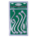 Wrench S-Shape 10-19mm 5 Piece