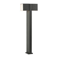 Cuba Outdoor 2LT Bollard Grey LED