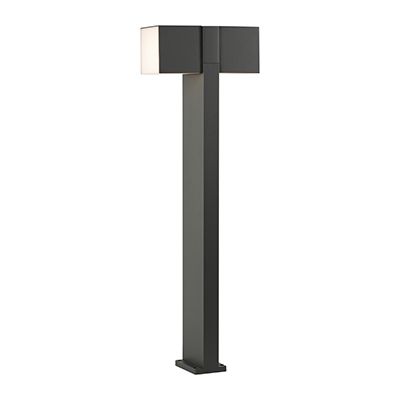 Cuba Outdoor 2LT Bollard Grey LED