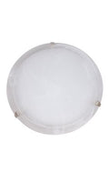 Alabaster Ceiling Light 300mm & Set of 3 Clips