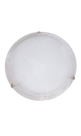 Alabaster Ceiling Light 300mm & Set of 3 Clips