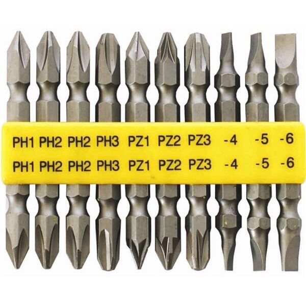Tork Craft S/D Dbl.End Set Ph/Pz/Sl 10 Piece
