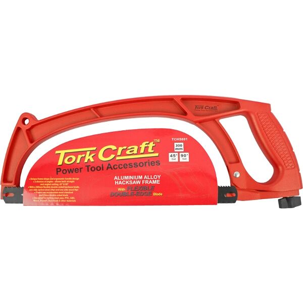Tork Craft Aluminium Alloy Hacksaw Frame 300mm