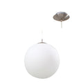 Rondo Pendant 300mm Satin Chrome