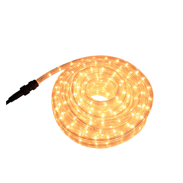 Eurolux - LED Rope 10m Clear WW 8 Fucnt Control