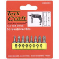 Tork Craft S/D Ins.Bit Set Ph/Pz 8 Piece