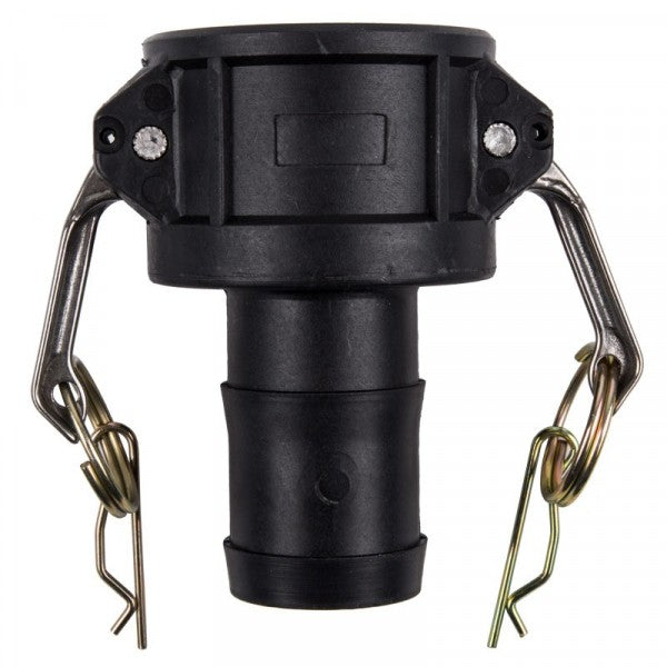 Camlock PP Type C Female Coupler x Hose Tail - 80mm