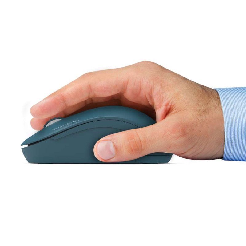 Port Connect 2.4GHz Collection II Wireless Mouse - Olive