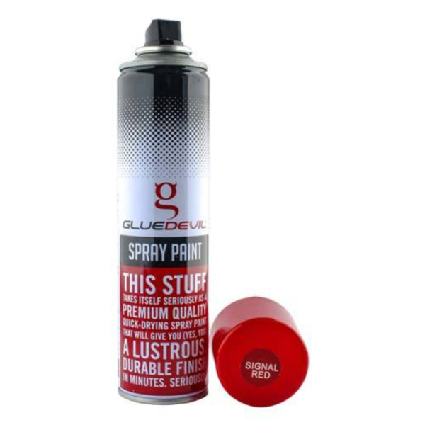 GlueDevil - 300ml Signal Red Standard Spray Paint