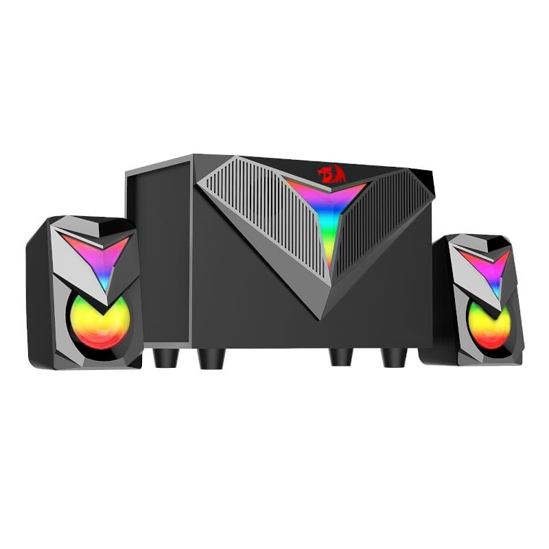 Redragon TOCCATA 2.1 RGB PC Gaming Speaker Set - Black