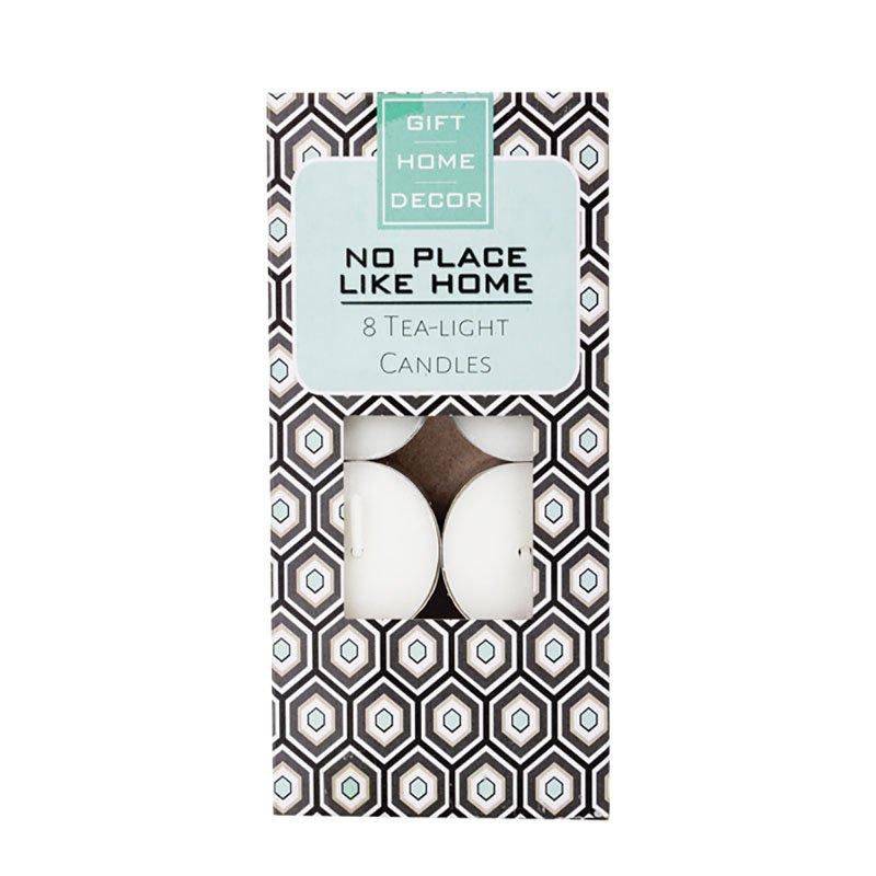 Candle - Tea - Light - White - 3.5cm - Box of 8