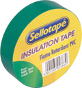Sellotape Insulation Tape Green 18mm x 20m