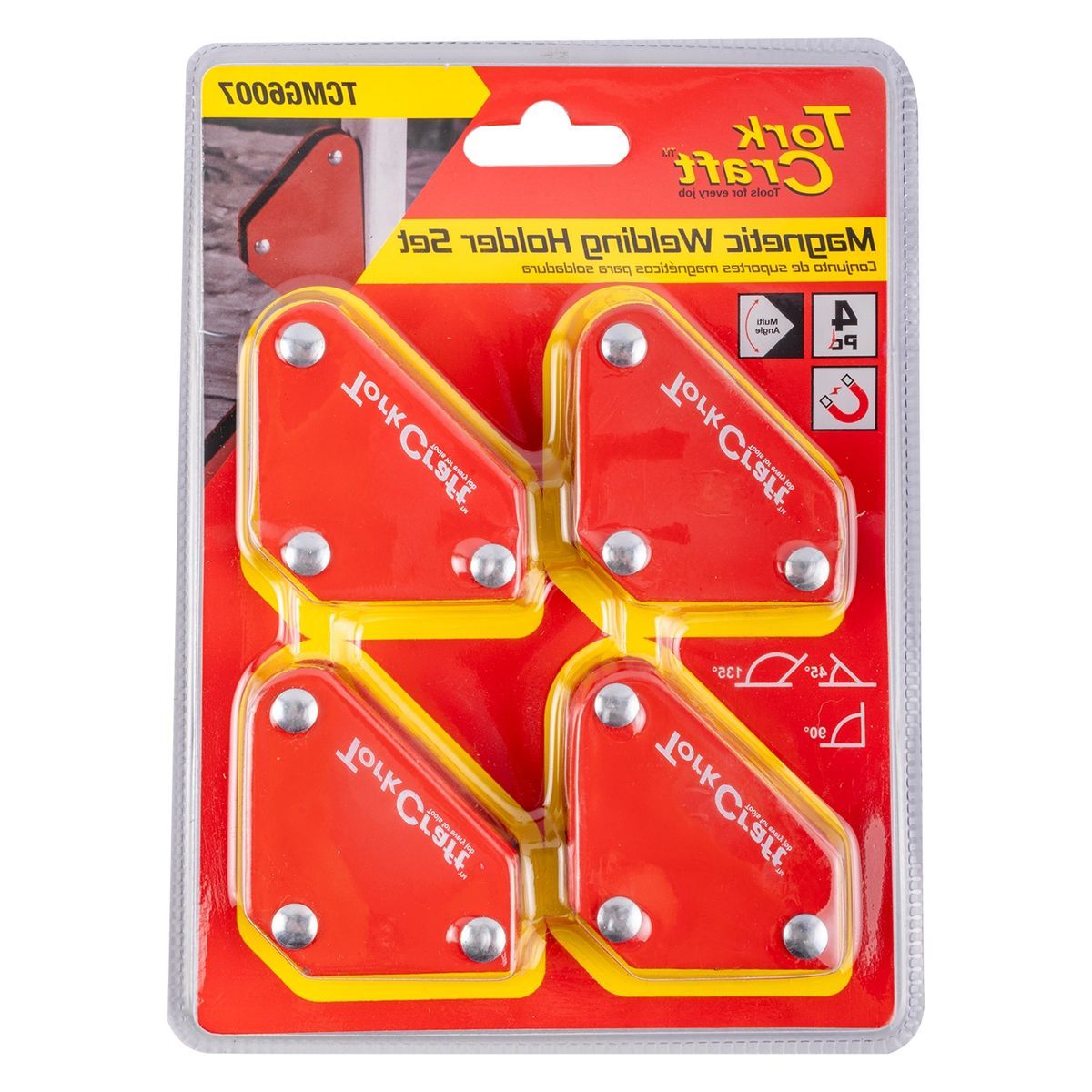 Tork Craft 4Pc Magnetic Holder 5Kg Set