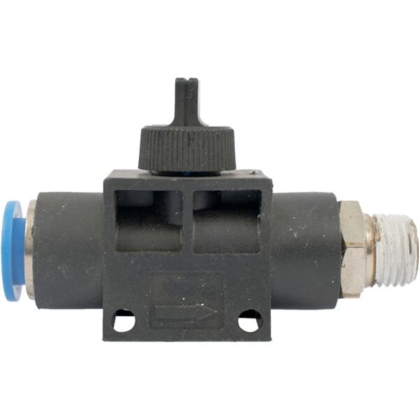 Aircraft Pu Hose Fitting Valve 10mm x 1/4'M