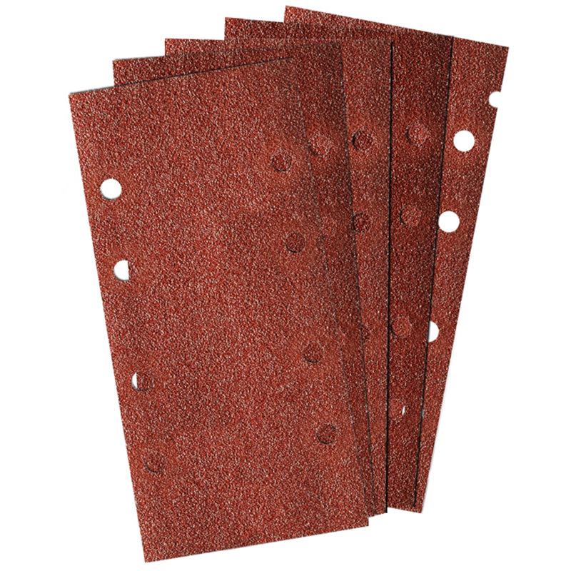Sanding Sheet Orb 95 X 230Mm 180Gr Plain with 8 Holes 5 Pack