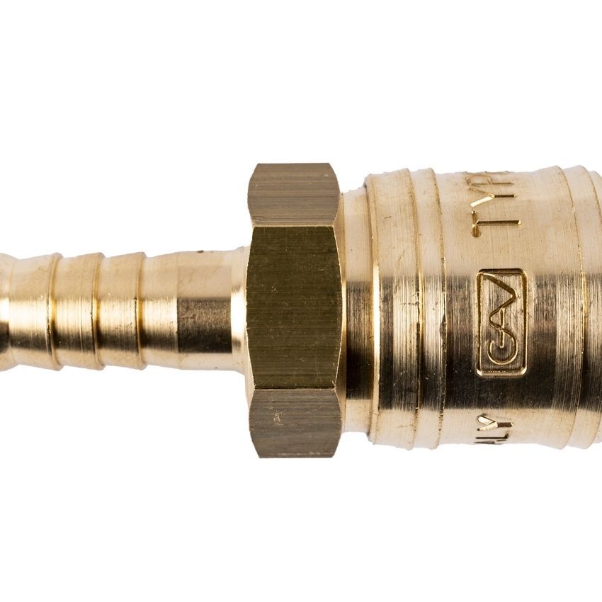 Gav Brass Quick Coupler 9Mm Hose