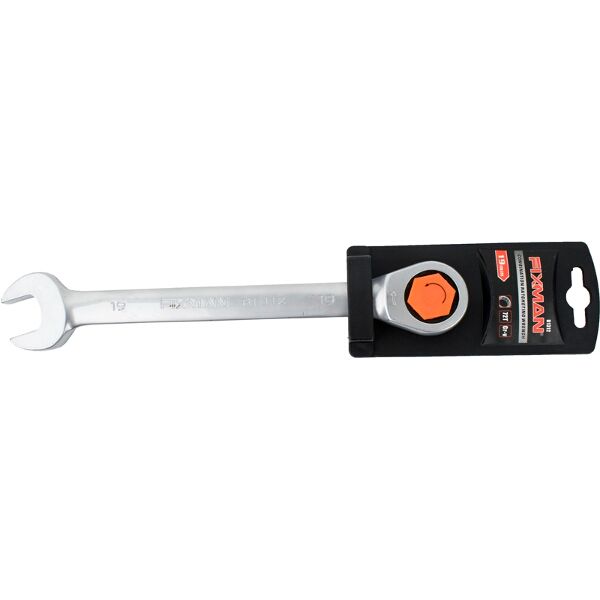 Fixman Combination Ratcheting Wrench 19mm