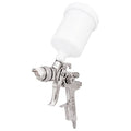 Aircraft Spray Gun Hvlp Gravity 1.4mm S/S Nozzle & Needle With Plastic Cup
