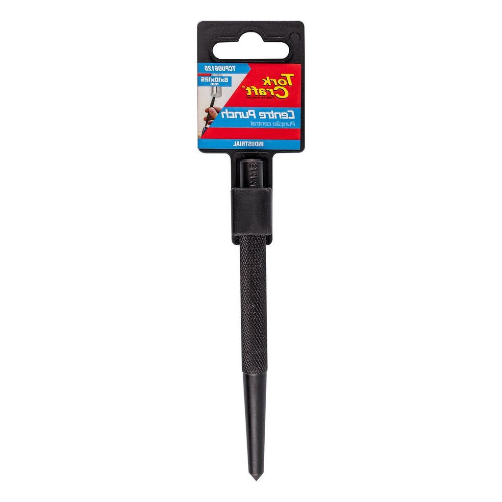 Tork Craft Centre Punch 6 X10 X125Mm (Black Finish)