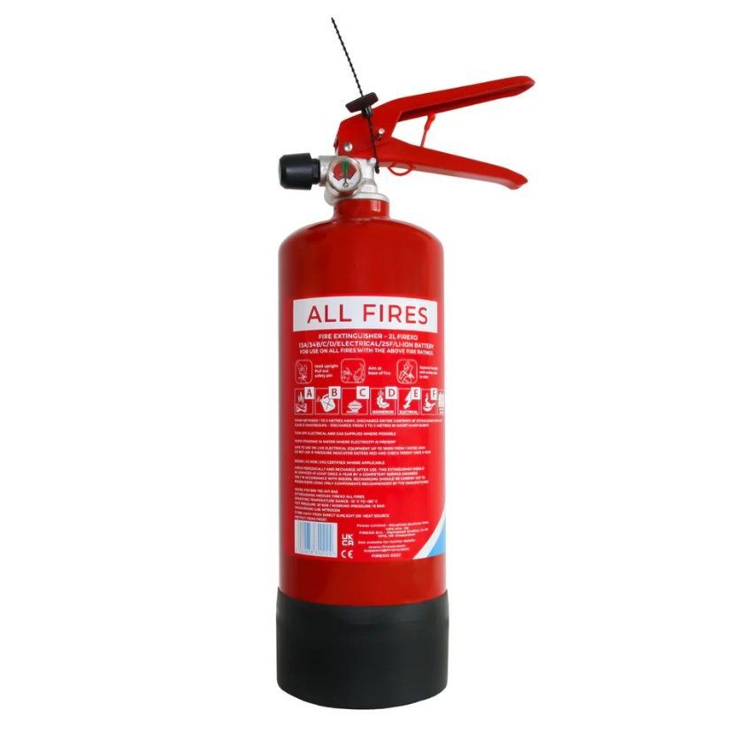 Firexo 6L Fire Extinguisher Lithium Ion & All Classes Of Fire