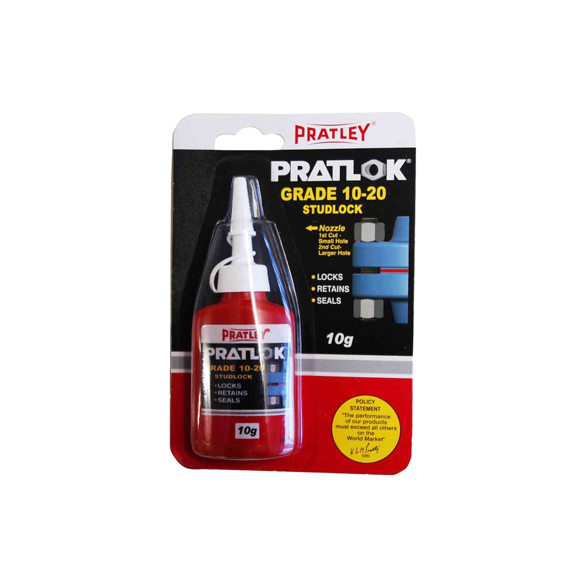 Pratley - Stud-lock - 10gr - Black