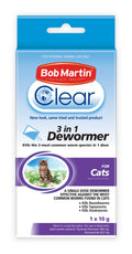 Bob Martin - 3 in 1 Pet Dewormer - Cat - 10g