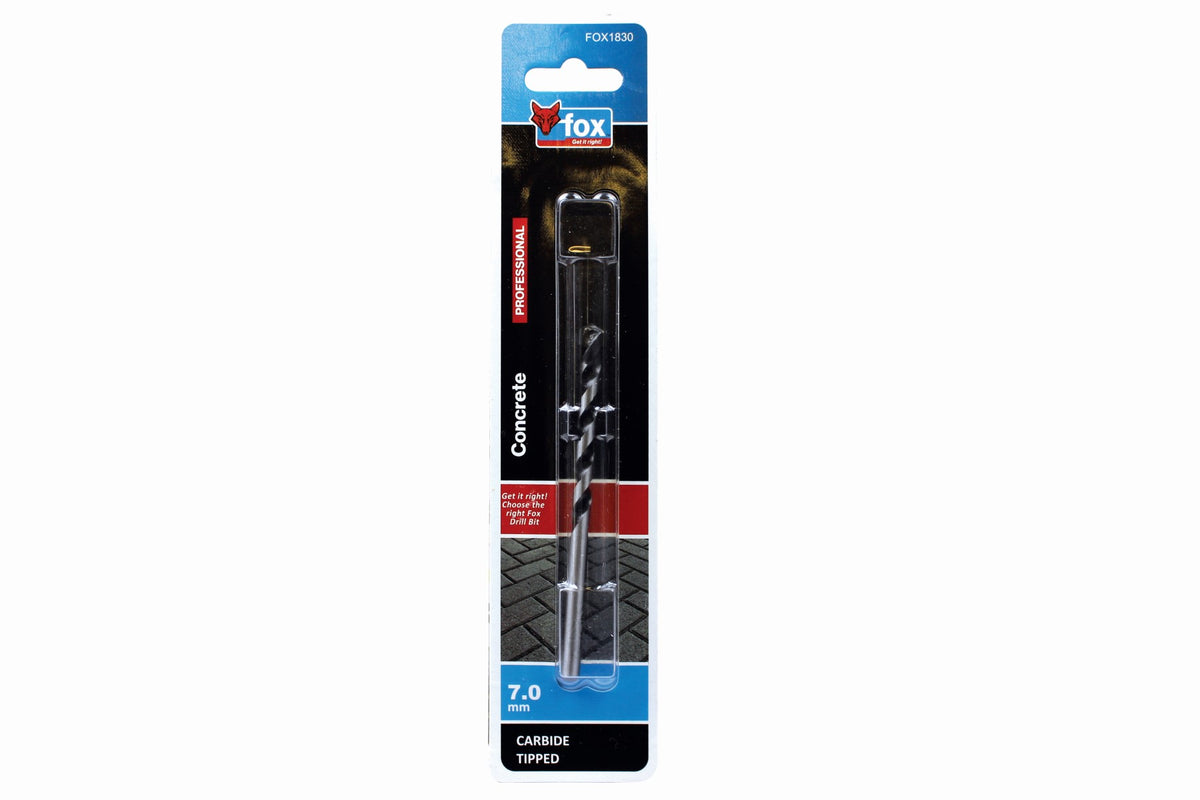 FOX Masonry Drill Bit 7.0mm X 100mm