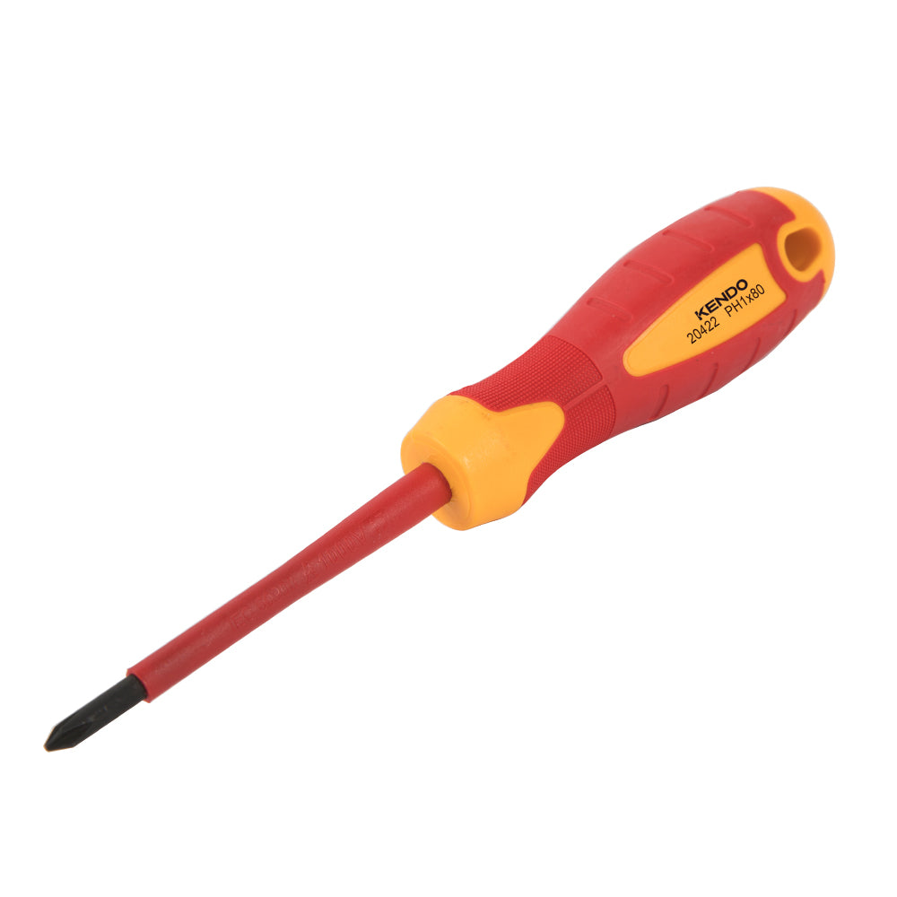 Kendo VDE Screwdriver, Phillips PH1x80