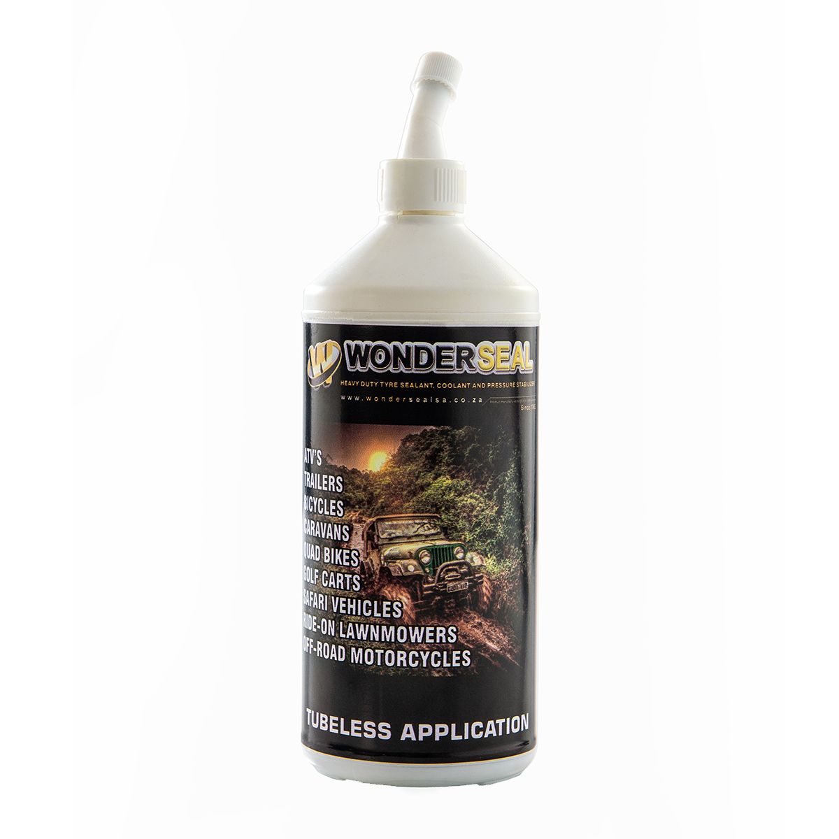 Wonderseal Tubeless Tyre Sealant 1L Tubeless Tyre Puncture Repair Kit