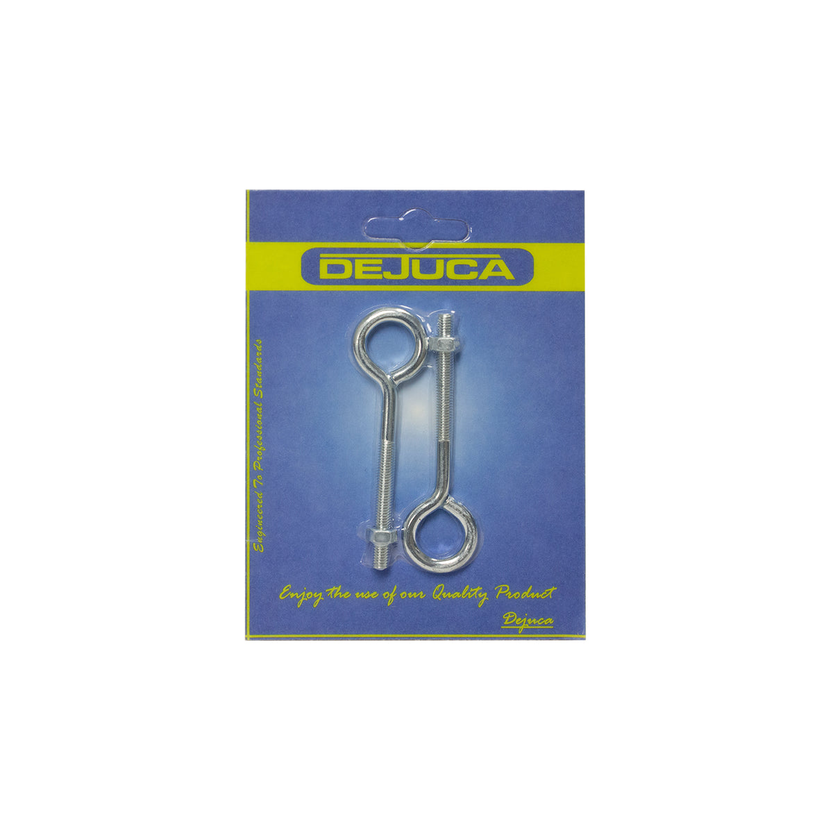 Dejuca - Eye Bolt with Nut - 5mm X 75mm - 2/pkt