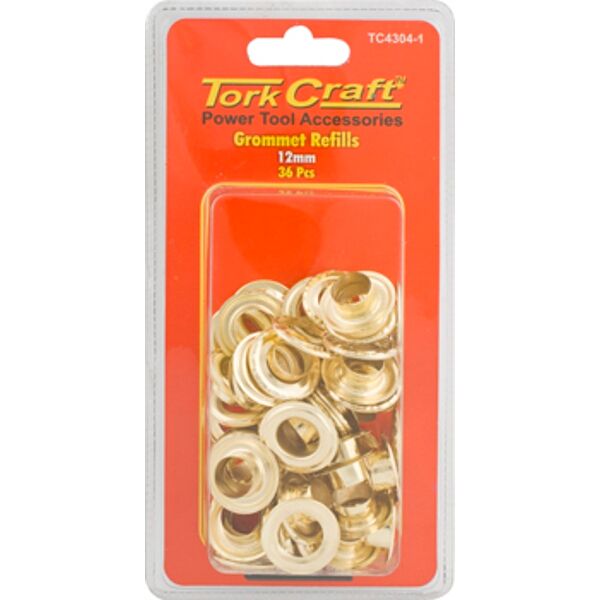 Tork Craft Spare Eyelets x 12mm 12 Piece for Tc4304