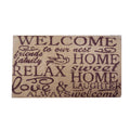 Coir Mat - Welcome - Assorted Patterns - 400mm x 700mm